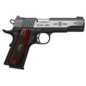 Browning 1911-380 Black Label Medallion Engraved For Sale