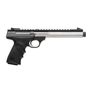 Browning Buck Mark Contour Stainless Suppressor-Ready .22LR 7.65" 10rds Pistol For Sale